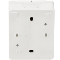 ViPlast Jednoduchá hermetická zásuvka na povrchovú montáž