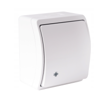 ViPlast Jednoduchý krížový schodiskový prepínač