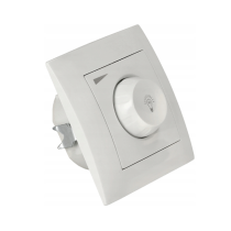 ViPlast Otočný regulátor jasu LED stmievača pre montáž pod omietku