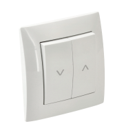 ViPlast Roletový spínač - biely