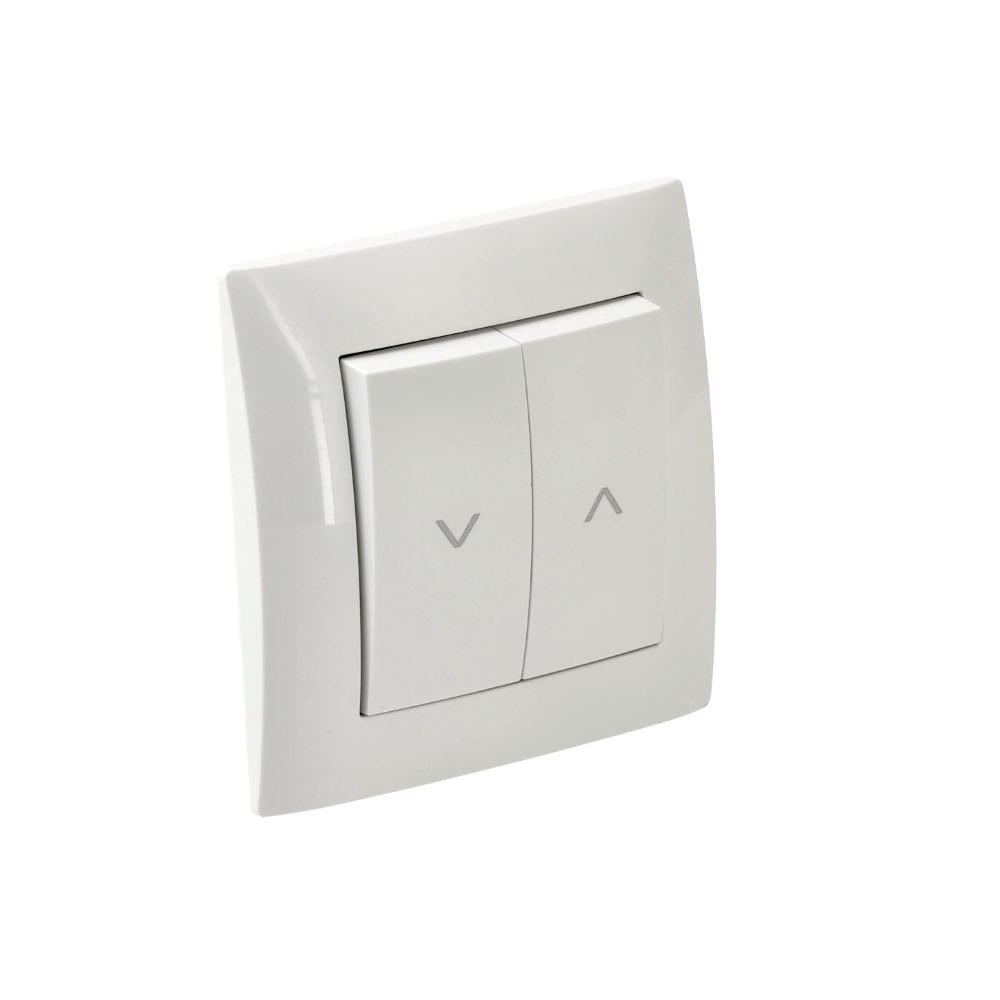 ViPlast Roletový spínač - biely