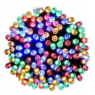 BERGE LED vianočná reťaz - 180LED - 18M - IP20 - 8 funkcií - multicolor