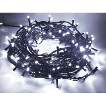 BERGE LED vianočná reťaz - 60LED - 5M - IP20 - 8 funkcií - studená biela BERGE LED vianočná reťaz - 60LED - 5M - IP20 - 8 funkcií - studená biela