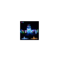 ECOLIGHT Osvetlenie vianočného stromčeka IP65 RGB LED pásik 10m 100led
