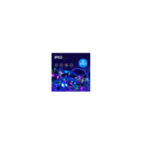 ECOLIGHT Osvetlenie vianočného stromčeka IP65 RGB LED pásik 10m 100led