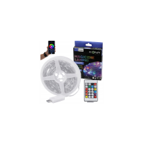 ECOLIGHT Osvetlenie vianočného stromčeka IP65 RGB LED pásik 10m 100led