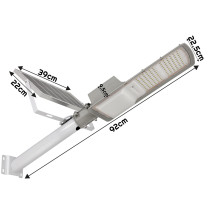 BERGE Solárna pouličná lampa LED 120W MOMBASA