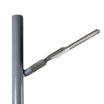 BERGE Pouličné svietidlo LED 50W 6000lm ALUMINIUM