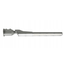 Germina LED pouličná lampa / lampáš HERMETIC 100W sivá 10000lm 5000K