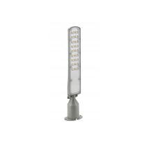 Germina LED pouličná lampa / lampáš HERMETIC 50W sivá 5000lm 5000K
