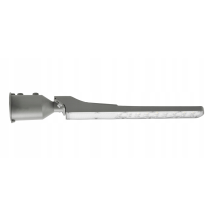 Germina LED pouličná lampa / lampáš HERMETIC 50W sivá 5000lm 5000K