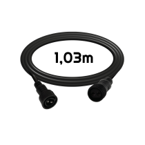BERGE Predlžovací kábel pre LED girlandy - 1m