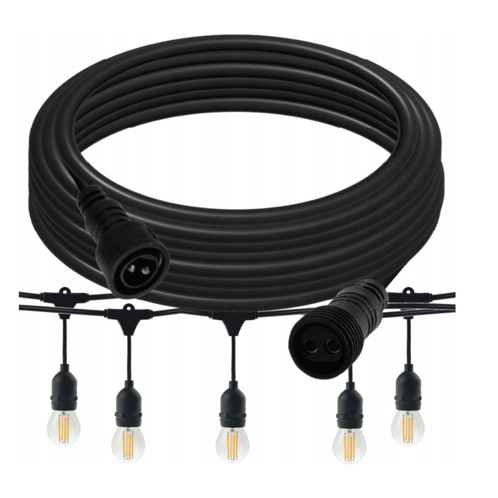BERGE Predlžovací kábel pre LED girlandy - 5m