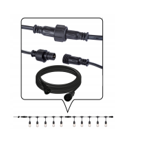 BERGE Predlžovací kábel pre LED girlandy - 5m