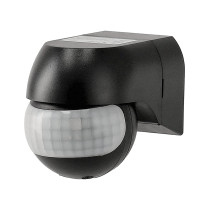 BERGE Pohybové čidlo LED PIR čierne IP44 800W PR054