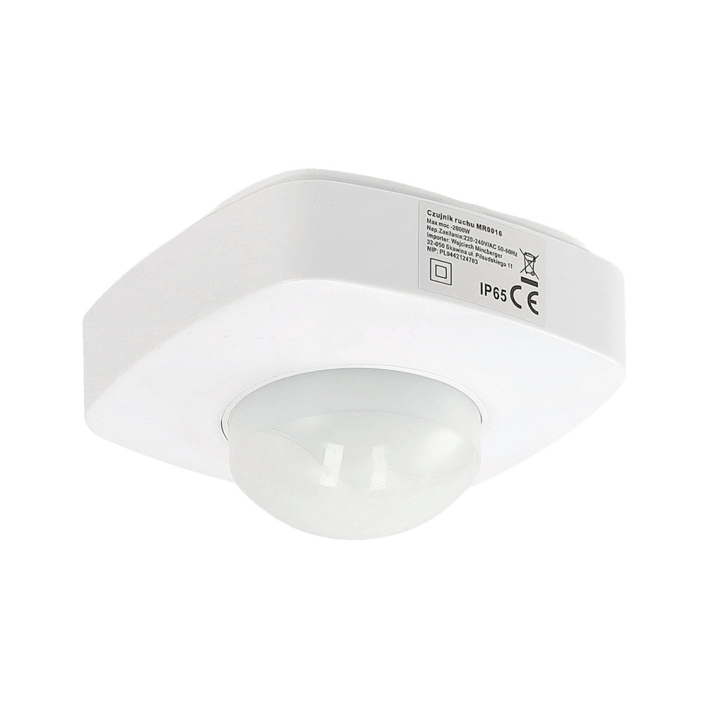 BERGE Prisadený LED pohybový senzor IP65