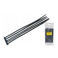 CROWNMAN Nylonová sťahovacia páska 2,5x100mm čierna - 100ks