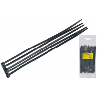 CROWNMAN Nylonová sťahovacia páska 3,6x200mm čierna - 100ks