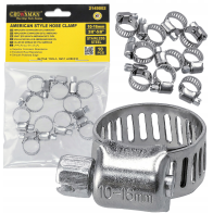 CROWNMAN Súprava 10 ks oceľových sťahovacích pásikov 10-16mm