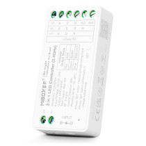 MiBOXER – 4-zónový RGB kontroler LED pásikov typ FUT37S+ – 6A – 12/24V DC