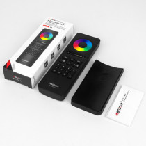 MiBOXER – 4-zónový RGB+CCT diaľkový ovládač LED pásikov typ C5 – 2,4 GHz