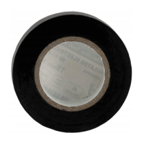 CROWNMAN Čierna izolačná páska 19mmx10m 600V - pevná, vodeodolná