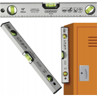 CROWNMAN Hliníková vodováha 40cm s magnetom