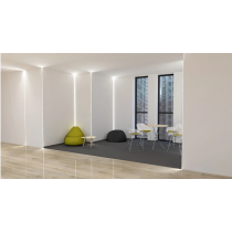 ECOLIGHT Hliníkový profil do sadrokartónu 1m, set elox