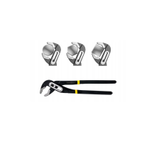 CROWNMAN Hydraulické kliešte na rúrky 250mm žaba z uhlíkovej ocele