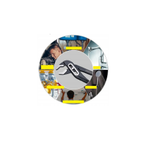 CROWNMAN Hydraulické kliešte na rúrky 250mm žaba z uhlíkovej ocele
