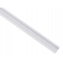 BERGE LED hliníkový profil zapustený 1m biely - sada