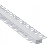 BERGE LED hliníkový profil zapustený 1m - sada