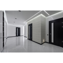 BERGE LED hliníkový profil zapustený 1m biely - sada
