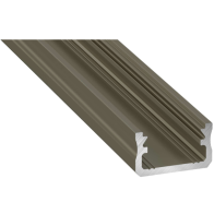 Led-Labs LED profil LUMINES typ A nerezový anodovaný 3m