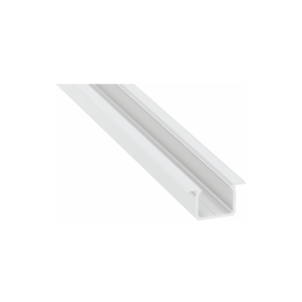 Led-Labs LED profil LUMINES typ U biely lakovaný 1m
