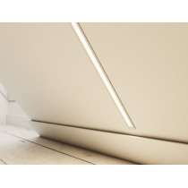 Led-Labs LED profil LUMINES typ U biely lakovaný 1m