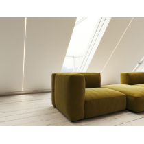 Led-Labs LED profil LUMINES typ U biely lakovaný 2,02m