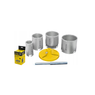 CROWNMAN Vykružovacie korunky na betón s tvrdokovom SET 33,53,67,73