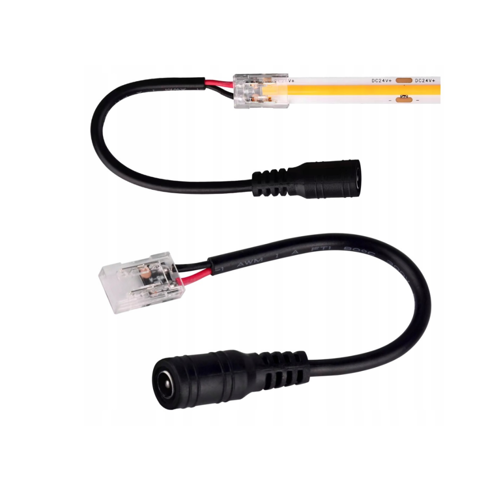 BERGE LED COB páskový konektor 8mm jednoduchý