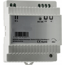 BERGE LED zdroj na DIN lištu 24V - 60W - 2,5A