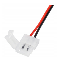 ECOLIGHT Mono klip konektor LED pásky - 8mm 2pin kábel