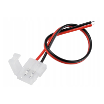 ECOLIGHT Mono klip konektor LED pásky - 8mm 2pin kábel