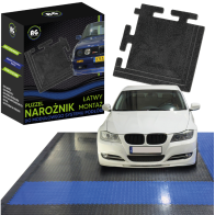 BERGE Odkrytá hrana pre PC garážovú dosku 50x50x0, 6cm