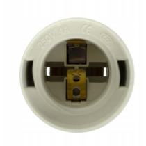 ECOLIGHT Plastová objímka E27 s príveskom