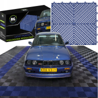 BERGE Stavebnicová garážová doska PP 40x40x1, 8cm - modrá