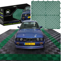 BERGE Stavebnicová garážová doska PP 40x40x1, 8cm - zelená