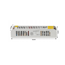 BERGE Tenký napájací zdroj - 24V - 100W - 4,17A - IP20