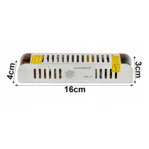 BERGE Tenký napájací zdroj - 12V - 60W - 5A - IP20