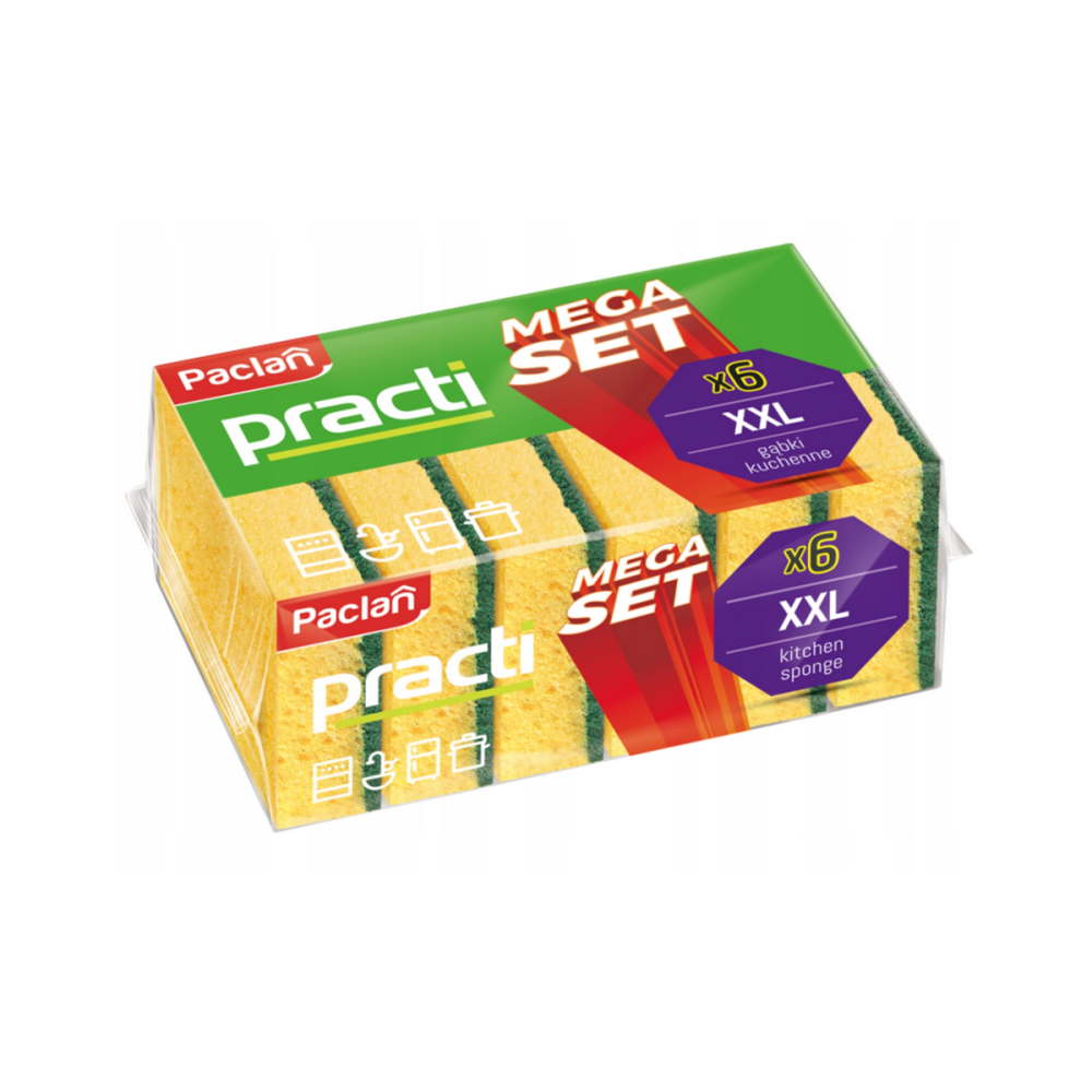 Paclan XXL hubky na riad – 6 ks