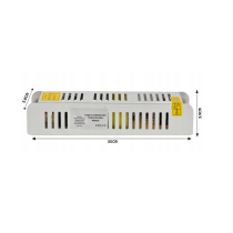 BERGE Tenký modulárny LED zdroj 12V - 150W - 12,5A - IP20